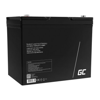 Green Cell AGM VRLA 12V 80Ah maintenance-free battery for boats, scooters, camper vans, wheelchairs, lawnmower