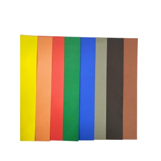 Krāsains kartons Smiltainis, A4, divpusējs, 8 krāsas