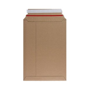Картонный конверт, 265мм x 355мм,  B4+, коричневый