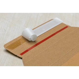Картонный конверт, 200мм x 280мм, A5+, коричневый 