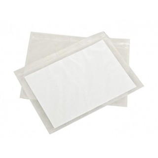 Самоклеющиеся конверты, 225мм х 110мм, LD (C65), 30 мк, прозрачные, 100шт.