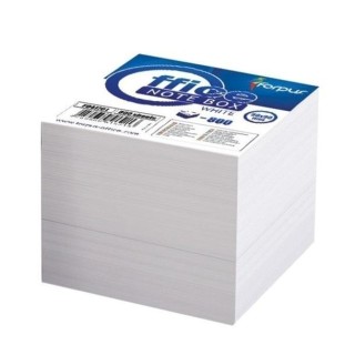 Бумага для заметок FORPUS, сменный блок, 85x85мм, белая, 800 листиков