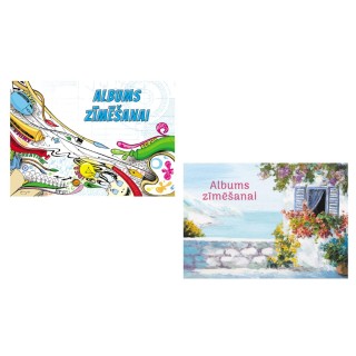 Zīmēšanas albums ABC JUMS, A4, 120g/m2, 30 lapas