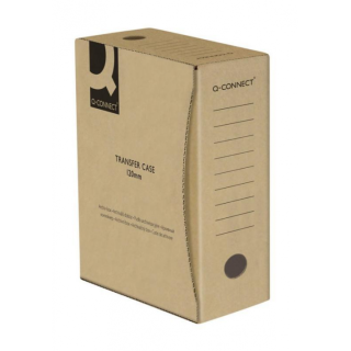 Архивная коробка для документов Q-CONNECt, 120мм, коричневая