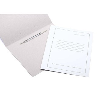 Папка-скоросшиватель Smiltainis, из картона, A4, белая