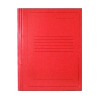 Папка-скоросшиватель Smiltainis, из картона, A4, красная