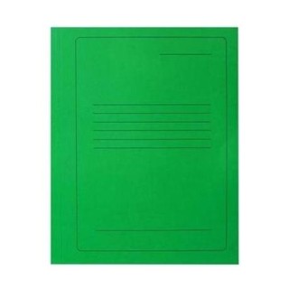 Папка-скоросшиватель Smiltainis, из картона, A4, зеленая