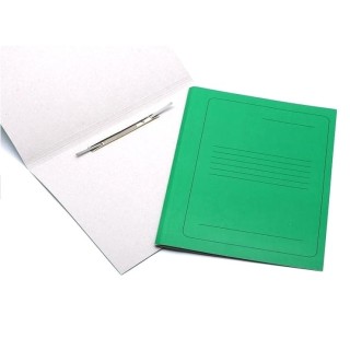Папка-скоросшиватель Smiltainis, из картона, A4, зеленая