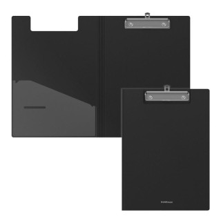 Папка планшет с крышкой ErichKrause Classik, A4, PP, черная