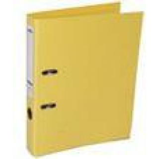 Папка-регистр DATEX CLASSIC, A4, 50мм, желтая
