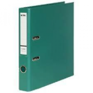 Папка-регистр DATEX CLASSIC, A4, 50мм, зеленая