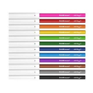 Double-sided Marker Pens ARRTX Oros, 24 Colours, red tone shade