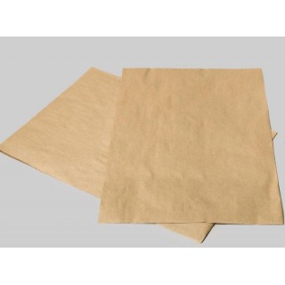 Оберточная бумага в листах, 64см х 84см, 70 г/м2, коричневая, имитация крафт-бумаги, 405 листов