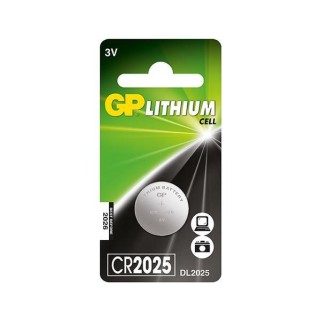 Батарейки GP Super CR2025 / DL2025, литиевые, 3V, 1 шт.