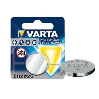 Батарейки VARTA CR2025/DL2025, литиевые, 3V, 1 шт.