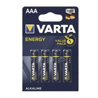 Baterijas VARTA ENERGY AAA/LR03, Alkaline, 1.5V, 4 gab.