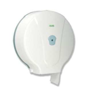 Держатель для туалетной бумаги VIALLI MJ2 Maxi-Jumbo, белый, 32.5x31x13см