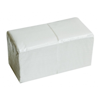 Papīra salvetes Lenek, 24x24cm, baltas, 400 gab.