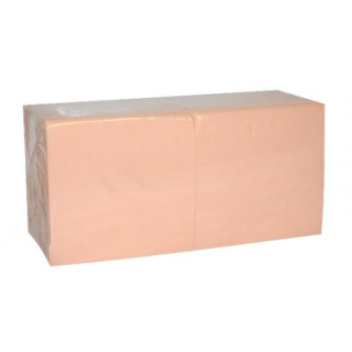Papīra salvetes Lenek, 24x24cm, persiku krāsā, 400 gab.