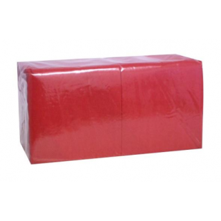 Papīra salvetes Lenek, 24x24cm, sarkanas, 400 gab.