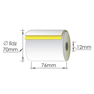 Kases lente 1+1-76X70mm, /N/