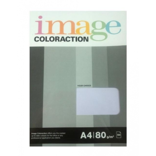 Цветная бумага Image Coloraction Tundra, A4, 80г/м2, 50 листов, сиреневыaя (Mid Lilac)
