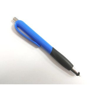 Ручка шариковая со стилусом ZES-D6022, синяя