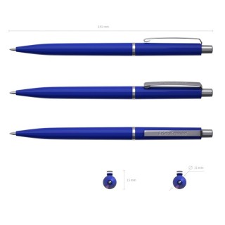 Lodīšu pildspalva ErichKrause SMART, 0.7mm, automātiska, zila