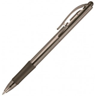 Шариковая ручка PENTEL BK417, 0.7мм, полуавтоматическая, черная