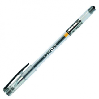Gēla pildspalva ErichKrause G-POINT, 0.38mm, melna