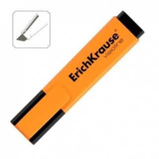 Текстовой маркер ErichKrause VISIOLINE V20, 0.6-5.2мм, оранжевый