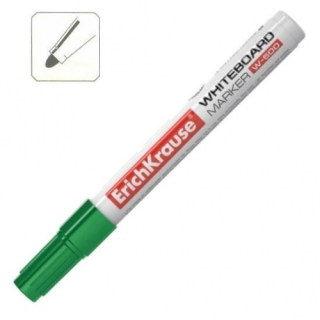 Маркер для белых досок ErichKrause W500, 0.8-2.5мм, зеленый