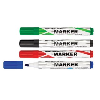 Комплект маркеров для белых досок Centrum, 2-5мм, 4 цвета