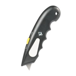 Канцелярский нож с ручкой Excell, 18мм, черный