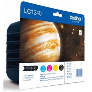 BROTHER VALUE PACK (LC-1240 BK/C/M/Y)