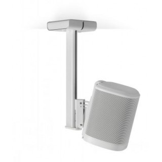 FLEXSON CEILING MOUNT FOR SONOS ONE, ONE SL AND PLAY1 WHITE SINGLE