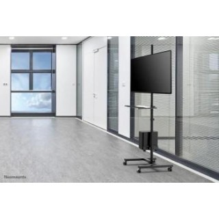 NEWSTAR MOBILE WORKPLACE FLOOR STAND (MONITOR, KEYBOARD/MOUSE & PC) 10-32" BLACK