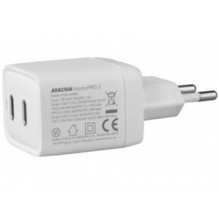 AVACOM HOMEPRO 2 WALL CHARGER WITH POWER DELIVERY 40W 2X USB-C OUTPUT