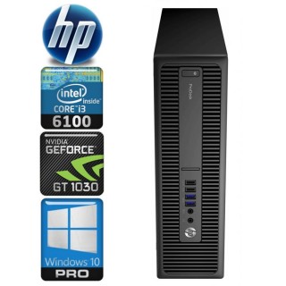 HP 600 G2 SFF i3-6100 8GB 1TB GT1030 2GB WIN10Pro