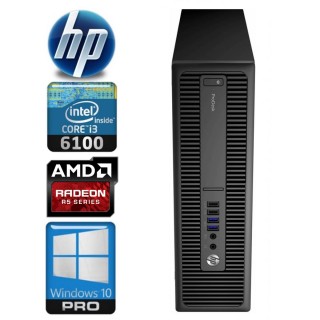 HP 600 G2 SFF i3-6100 8GB 1TB R5-340 2GB WIN10Pro