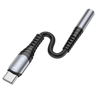 Adapteris HOCO USB Type-C (M) - ausinių jungtis 3.5mm (F)