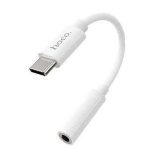 Adapter HOCO USB Type-C (M) - AUX 3.5mm (F)