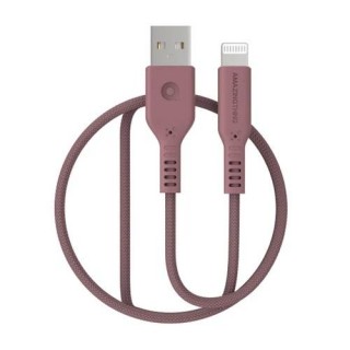 Кабель USB A - Lightning (розовый, 1.1м) Speed Pro Zeus