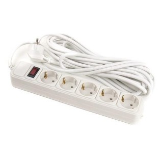 Extension cord 7m, 5 sockets, with switch