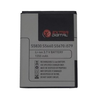 Battery Samsung S5830, S5660, S5670, I579, |EB494358VU|