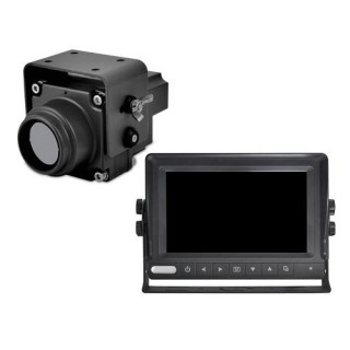Advanced Night Vision System - Thermal Car Camera and Waterproof Monitor 7"