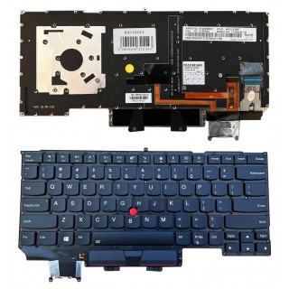 Клавиатура LENOVO X1 Carbon Gen 5, с подсветкой, с трекпоинтом, US