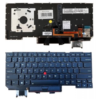 Клавиатура LENOVO X1 Carbon Gen 6, с подсветкой, с трекпоинтом, US