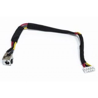 Power jack with cable, HP DV2000