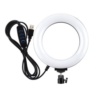 Кольцевая светодиодная лампа, 16см, USB